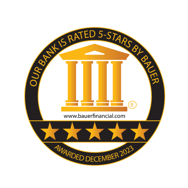 5 stars by Bauer Logo