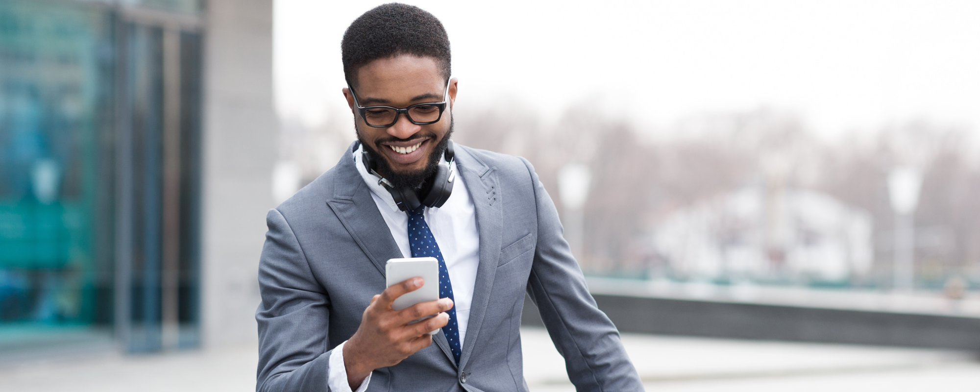 Man on phone